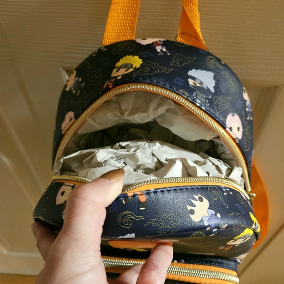 Naruto Shippuden Funko Pop Style Mini Backpack Chibi Anime Characters main image 5